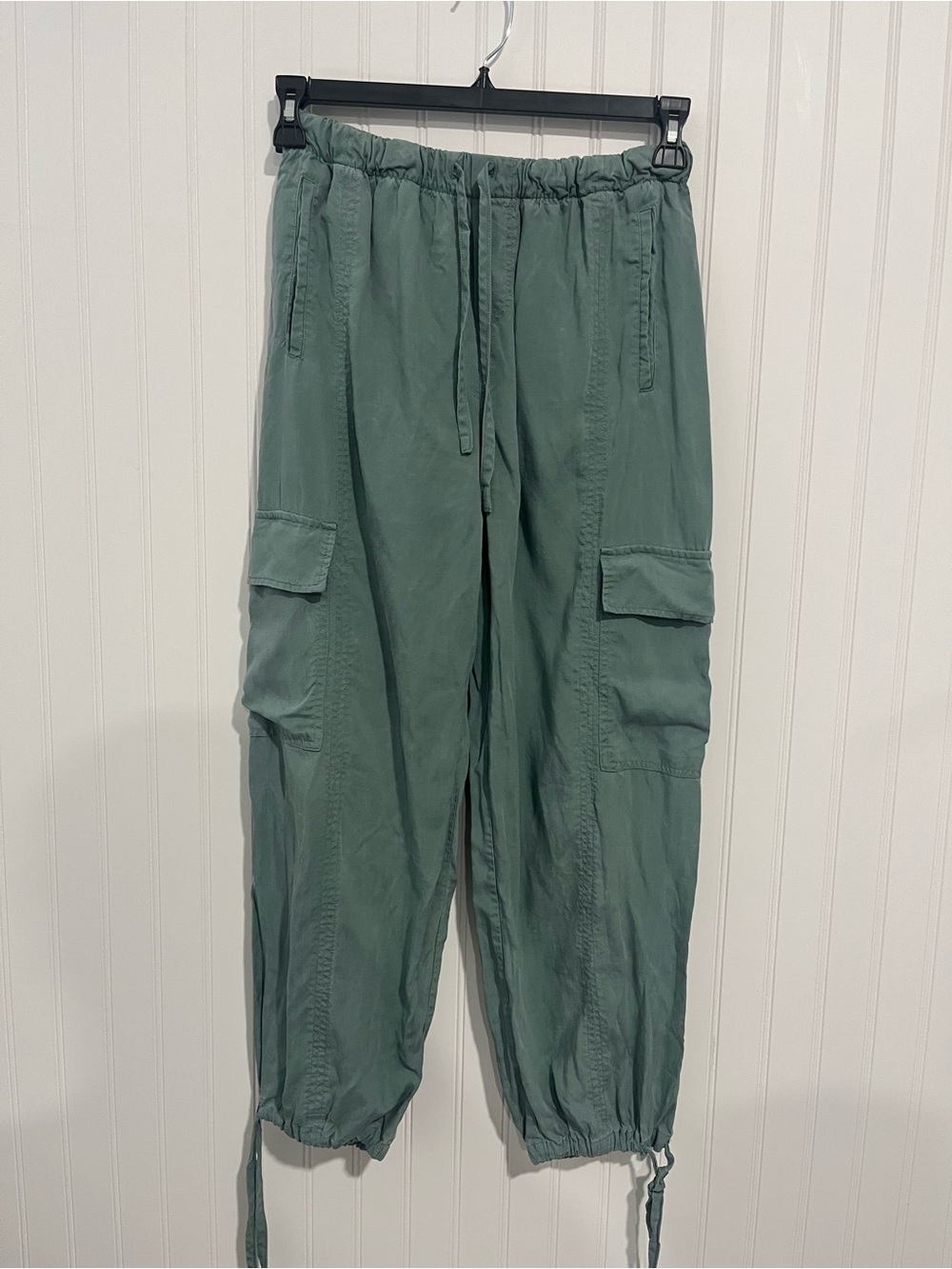 Splendid Light Teal Cargo Joggers - Picture 3 of 5